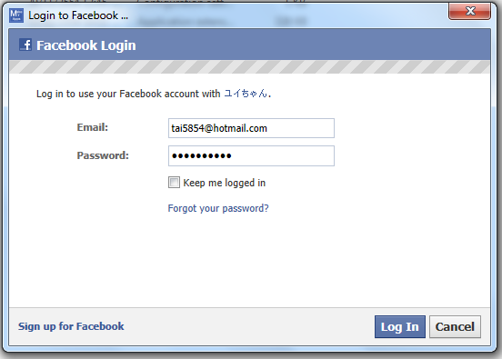 Facebook Auth